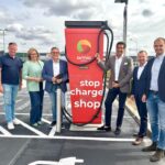 Schnellladepark beim Shopping Horn
