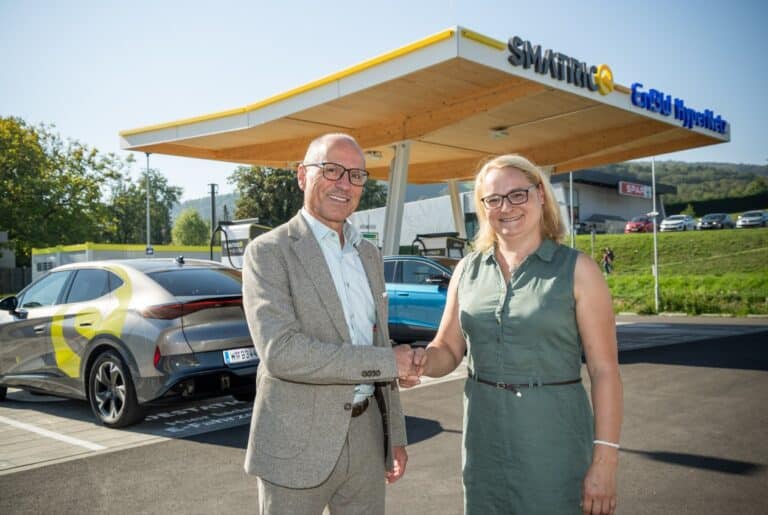 Ladepark von Smatrics EnBW in Altlengbach
